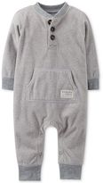Thumbnail for your product : Carter's Baby Boys' Heathered Coverall