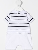 Thumbnail for your product : Karl Lagerfeld Paris Striped Polo Romper