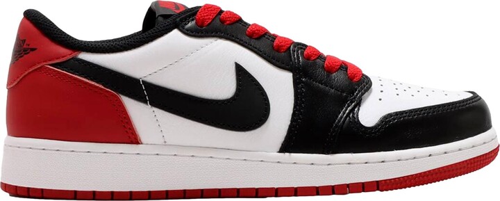 Nike Air Jordan 1 Retro Low OG White / Black - Varsity Red CZ0858-106 Grade-School