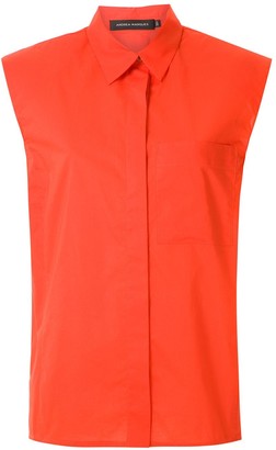 Andrea Marques Structured Shoulders Shirt