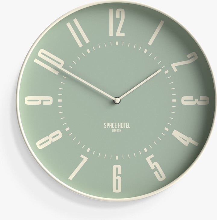 Space Hotel Mars Dog Analogue Silent Sweep Wall Clock ShopStyle