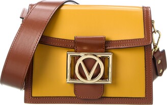 Valentino Garavani VRing Chain Shoulder Bag Leather Medium - ShopStyle