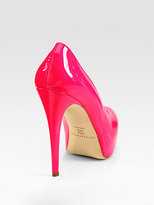 Thumbnail for your product : Brian Atwood Maniac Patent Leather Platform Pumps