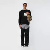 Thumbnail for your product : Burberry Deer Print Cotton Sweatshirt