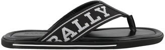Bally Border Flip Flop Sandals