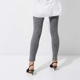 Thumbnail for your product : River Island Womens Black dogtooth print leggings
