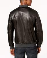 Thumbnail for your product : Alfani Men's Perforated Genuine Leather Jacket, Created for Macy's