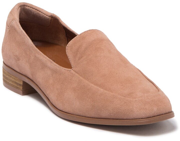 franco sarto suede loafers with keeper