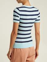 Thumbnail for your product : JoosTricot Clearwater Striped Sweatshirt - Womens - Green Multi