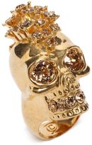 Thumbnail for your product : Alexander McQueen Explosion Punk Skull Cocktail Ring