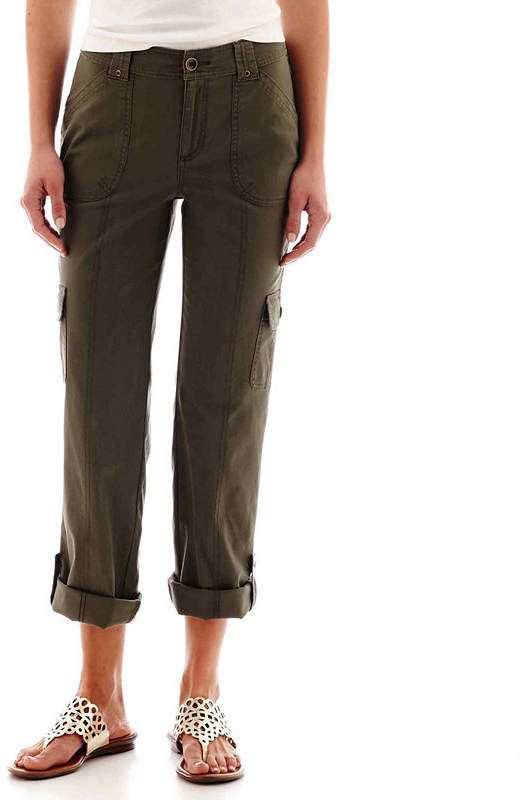 ST. JOHN'S BAY Convertible Cargo Pants ShopStyle Petite Trousers