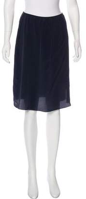 Studio Nicholson Silk Knee-Length Skirt