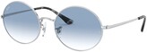 Thumbnail for your product : Ray-Ban Round Gradient Metal Sunglasses