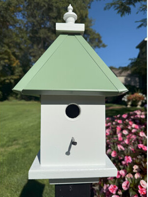 Gracie Oaks Jaxx 19 in x 9 in x 9 in Birdhouse
