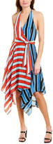 Thumbnail for your product : Alice + Olivia Canton Handkerchief Hem Wrap Dress