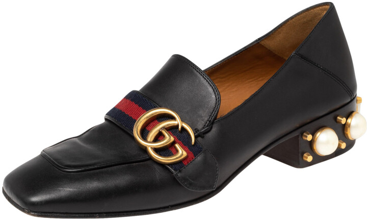 Gucci Loafer Studded | Shop the world's largest collection of fashion |  ShopStyle UK