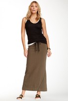 Thumbnail for your product : James Perse French Terry Twisted Seam Maxi Skirt