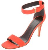 Thumbnail for your product : Celine Suede Ankle-Strap Sandals