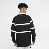 nike swoosh rugby polo