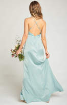 Thumbnail for your product : Show Me Your Mumu Forever Cowl Maxi Dress ~ Silver Sage Sheen
