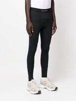 Thumbnail for your product : Calvin Klein Logo-Waistband Leggings