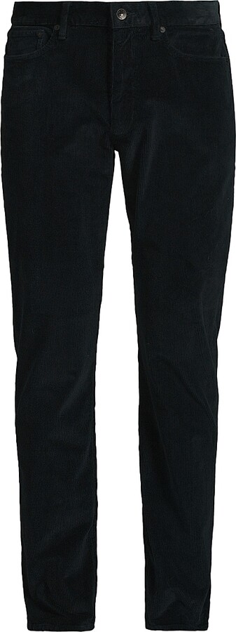 Rag & Bone Men's Fit 2 Stretch Cotton Corduroy Pants - Black - Size 31