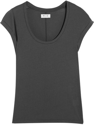 MiH Jeans The Scoop Neck cotton-jersey T-shirt