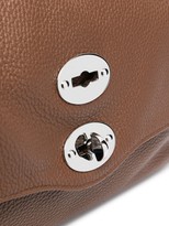 Thumbnail for your product : Zanellato Pebbled Leather Studded Satchel Bag