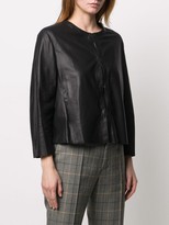 Thumbnail for your product : Drome Collarless Cropped Jacket