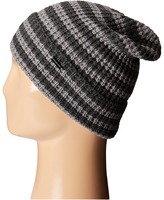 Thumbnail for your product : MICHAEL Michael Kors Thermal Stripe Fold Up Cuff Hat Beanies