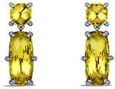 Thumbnail for your product : David Yurman Châtelaine Faceted Drop Earrings with Diamonds