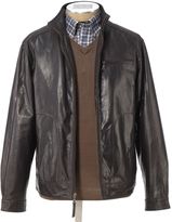 Thumbnail for your product : Jos. A. Bank VIP Roadster Leather Jacket Big and Tall Sizes