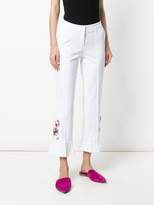 Thumbnail for your product : Cambio embroidered detail trousers