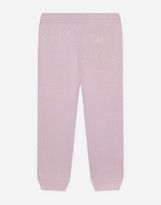 Thumbnail for your product : Dolce & Gabbana Cashmere Jogging Pants With Heritage Embroidery