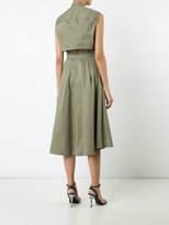 Thumbnail for your product : Tome pleated detailing buttoned dress