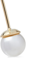 Thumbnail for your product : Kenneth Jay Lane Gold-plated Faux Pearl Earrings