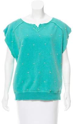 Pierre Balmain Embellished Sleeveless Sweatshirt