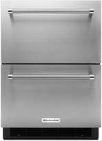 Thumbnail for your product : KitchenAid KUDR204ESB 4.7 cu. ft. Double Refrigerator Drawer with LED Interior Lighting- Stainless