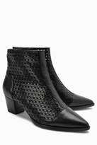 Thumbnail for your product : Next Womens Black Weave Ankle Boots