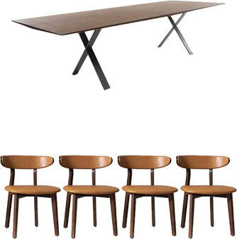 Table Treasures.e Rectangular Dining Set