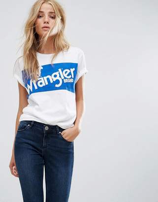 Wrangler Retro Horse Logo T Shirt