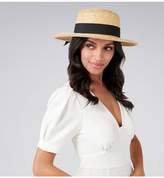 Thumbnail for your product : Ever New Grace Straw Boater Hat