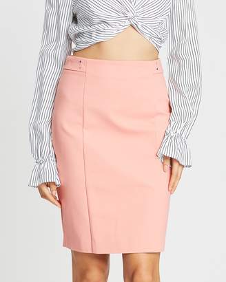 Mng Stud Pencil Skirt