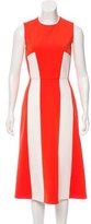 Thumbnail for your product : Tanya Taylor Colorblock Midi Dress