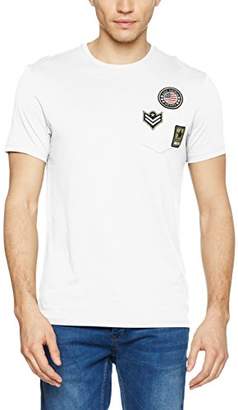 Esprit edc by Men's 027cc2k062 T-Shirt,Large