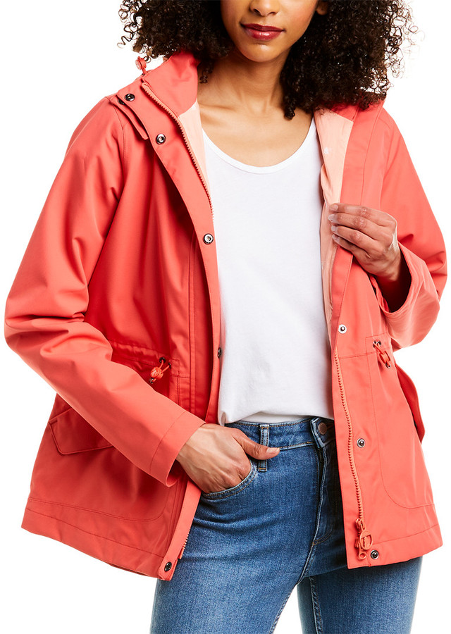 coral waterproof jacket