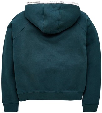 Good For Nothing Boys Logo Overhead Hoodie - Green