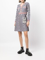 Thumbnail for your product : B+Ab Geometric Intarsia-Knit Skater Dress