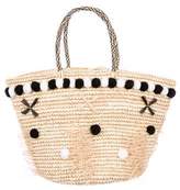 Thumbnail for your product : Sensi Pom Straw Tote