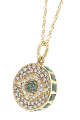 Ileana Makri Dawn Candy 18-karat Gold Multi-stone Necklace